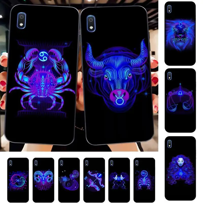 

FHNBLJ Zodiac Signs Phone Case for Samsung A30s 51 71 10 70 20 40 20s 31 10s A7 A8 2018