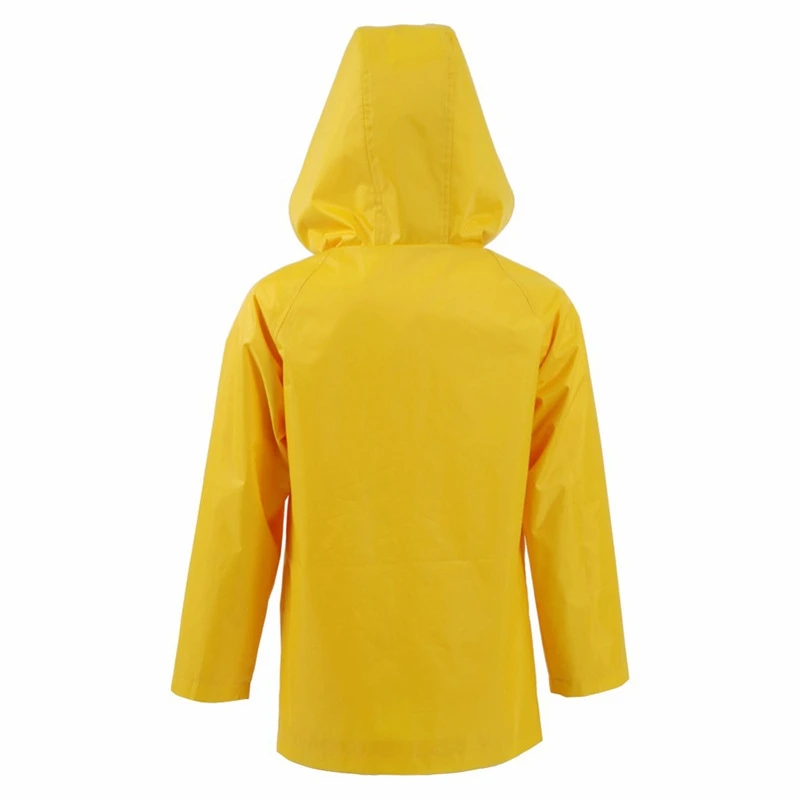 Костюм для косплея детский желтый дождевик куртка мальчиков детей взрослых