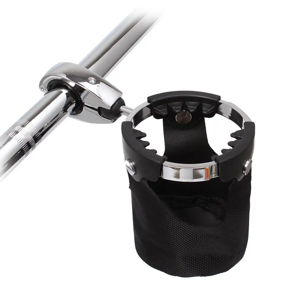 Comprar Portavasos Universal Para Motocicleta Con Montura Giratoria De 360 ° Y Cesta De Nailon Para Harley Touring Street Glide