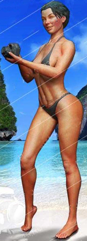 

1/16 120mm modern girl stand with hair Resin figure Model kits Miniature gk Unassembly Unpainted