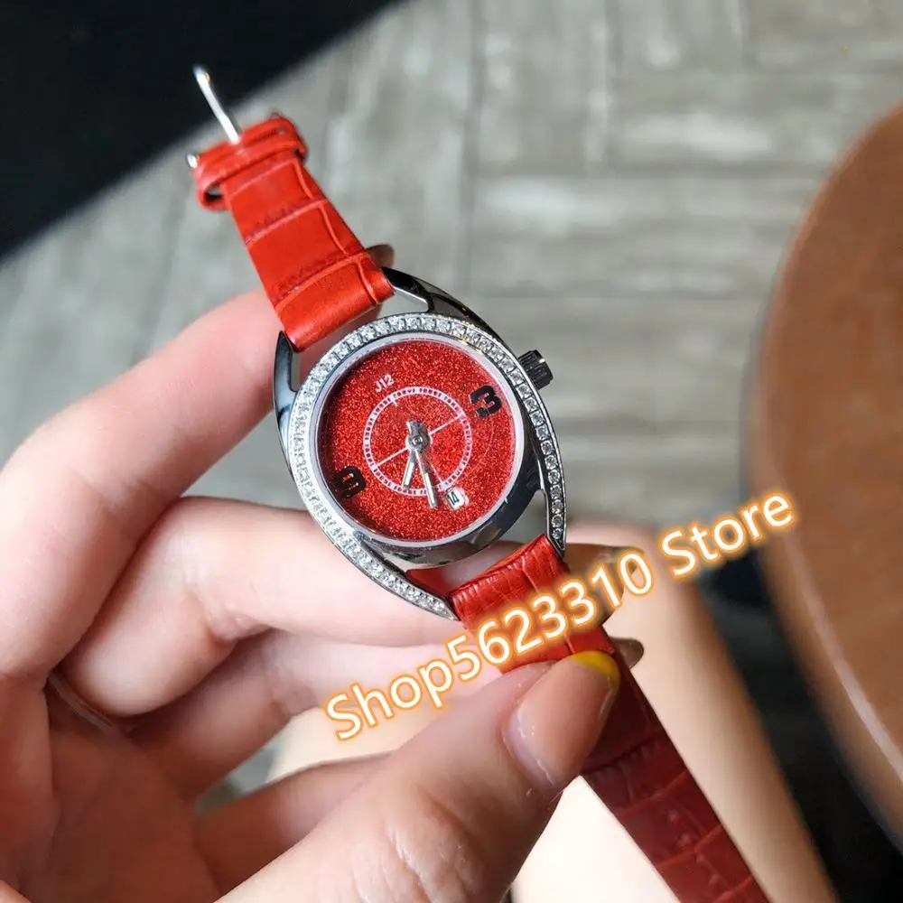 Изысканные многоцветные блестящие Часы повседневные кварцевые наручные часы