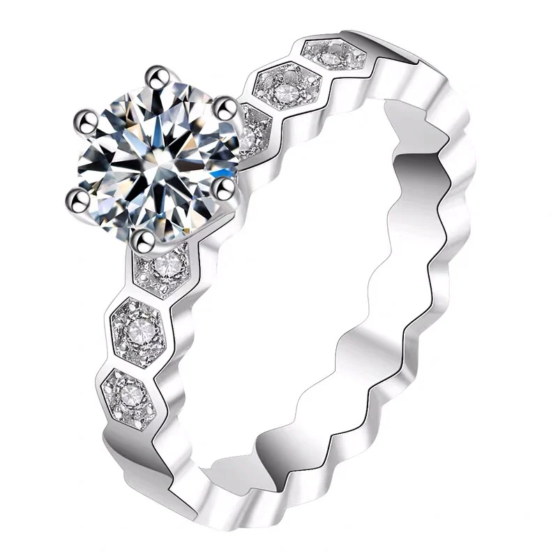 Классический дизайн элегантное для свадьбы помолвки юбилей кольцо с пчелиными