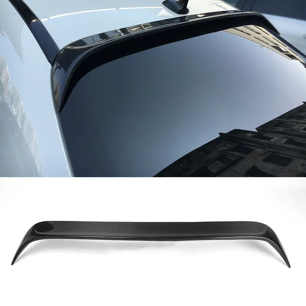 Карбоновое волокно окно задний спойлер на крыло крышу верхней губы модернизации