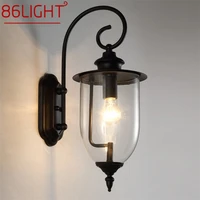86light classical outdoor wall lamps led light waterproof ip65 sconces for home porch villa decoration