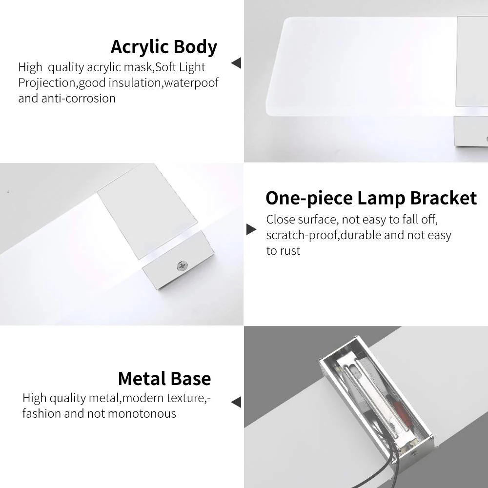 Lightingview Декор акриловый светодиодный настенный светильник бра на внутреннюю