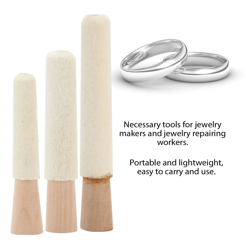 1 шт. внутри кольцо Полировочная внутреннее отверстие Войлок полировальный