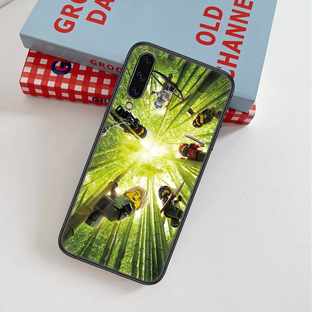 

Legos Ninjago Game Cute Cartoon Phone Case For Samsung Galaxy A 3 5 7 8 10 20 20E 21S 30 30S 40 50 51 70 71 black Shell Luxury