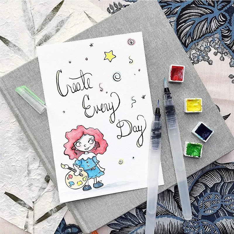 Кисть для акварельных красок Dainayw водорастворимые карандаши перезаправляемый с