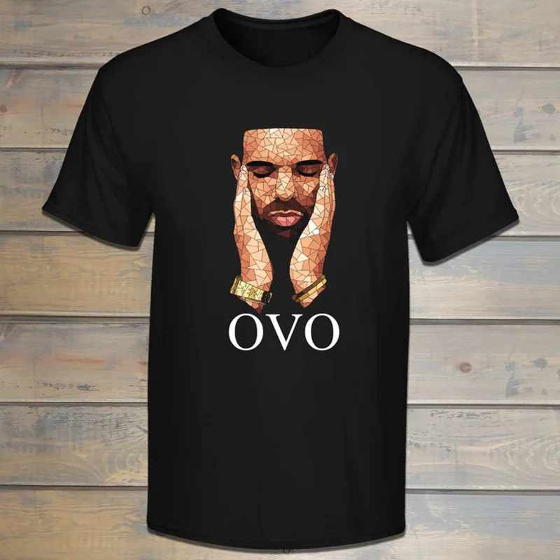

Aubrey Drake Graham T-shirt Loose trend print T-shirt