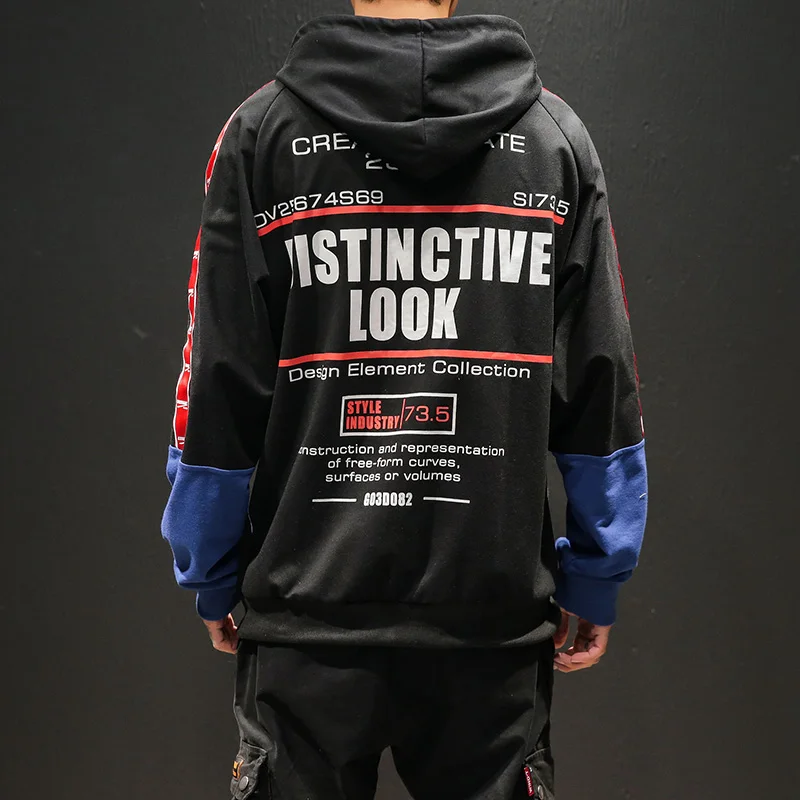 FUGOISM 2019 модные толстовки мужская повседневная с буквенным принтом Военная