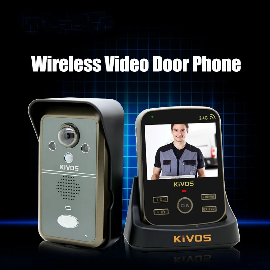electric door opener lock access control 2v2 intercom system door phone video viewer system for office apartment home security free global shipping