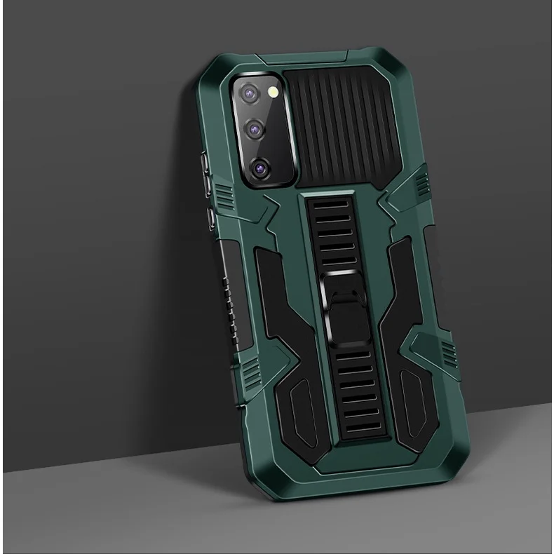 

For Samsung A21 A21S A41 A01Core Strong Anti-Fall Armor Bracket Case for Samsung A51 A71 A42 A12 5G Shockproof Protective cover