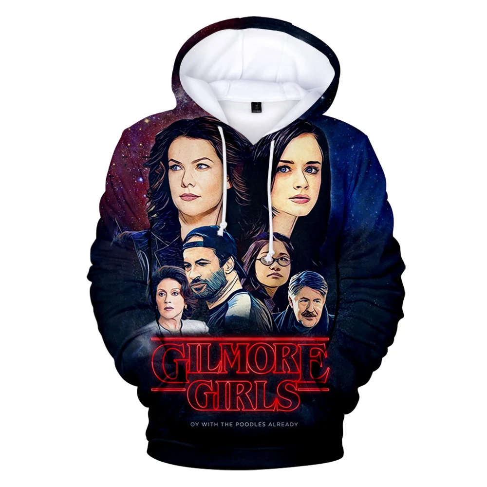

Толстовки для женщин и мужчин, одежда, Толстовка для девочек Gilmore, худи для американской семьи по этике, худи, Осень-зима, Креативные мужские ...