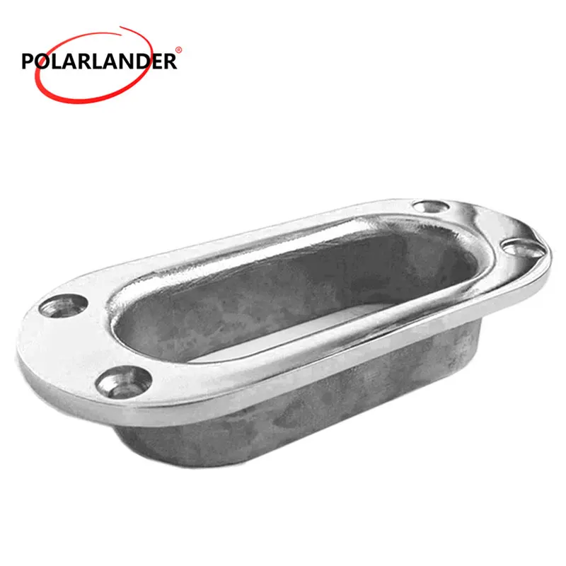 316 морские аксессуары из нержавеющей стали швартовая цепь овальная трубка HAWSE 95x38