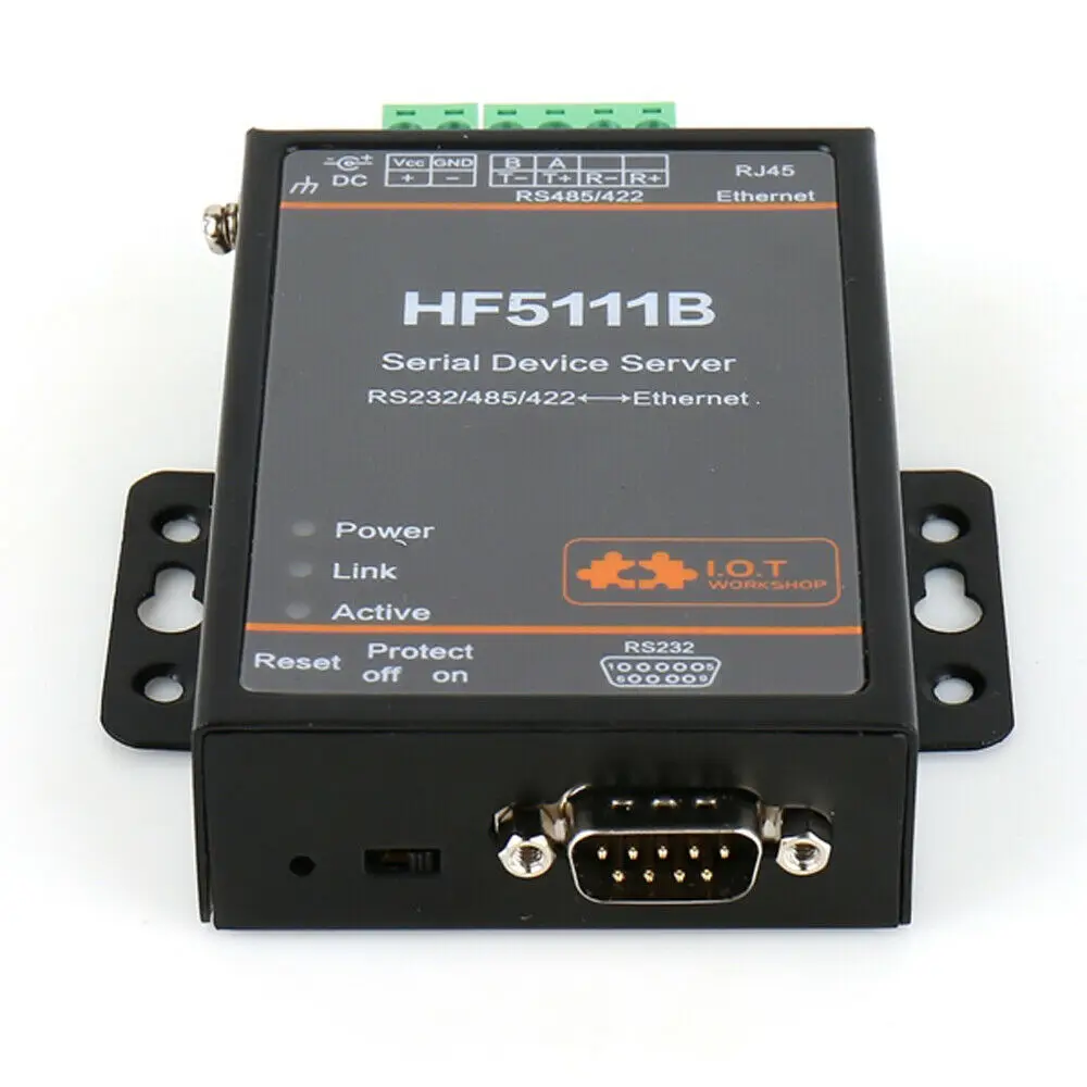 Последовательное серверное устройство HF5111B модуль преобразователя RS232/RS485/RS422 в