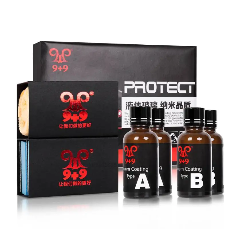 Покрытие для автомобиля 9H водостойкая гидрофобная нано-керамика устойчивая к