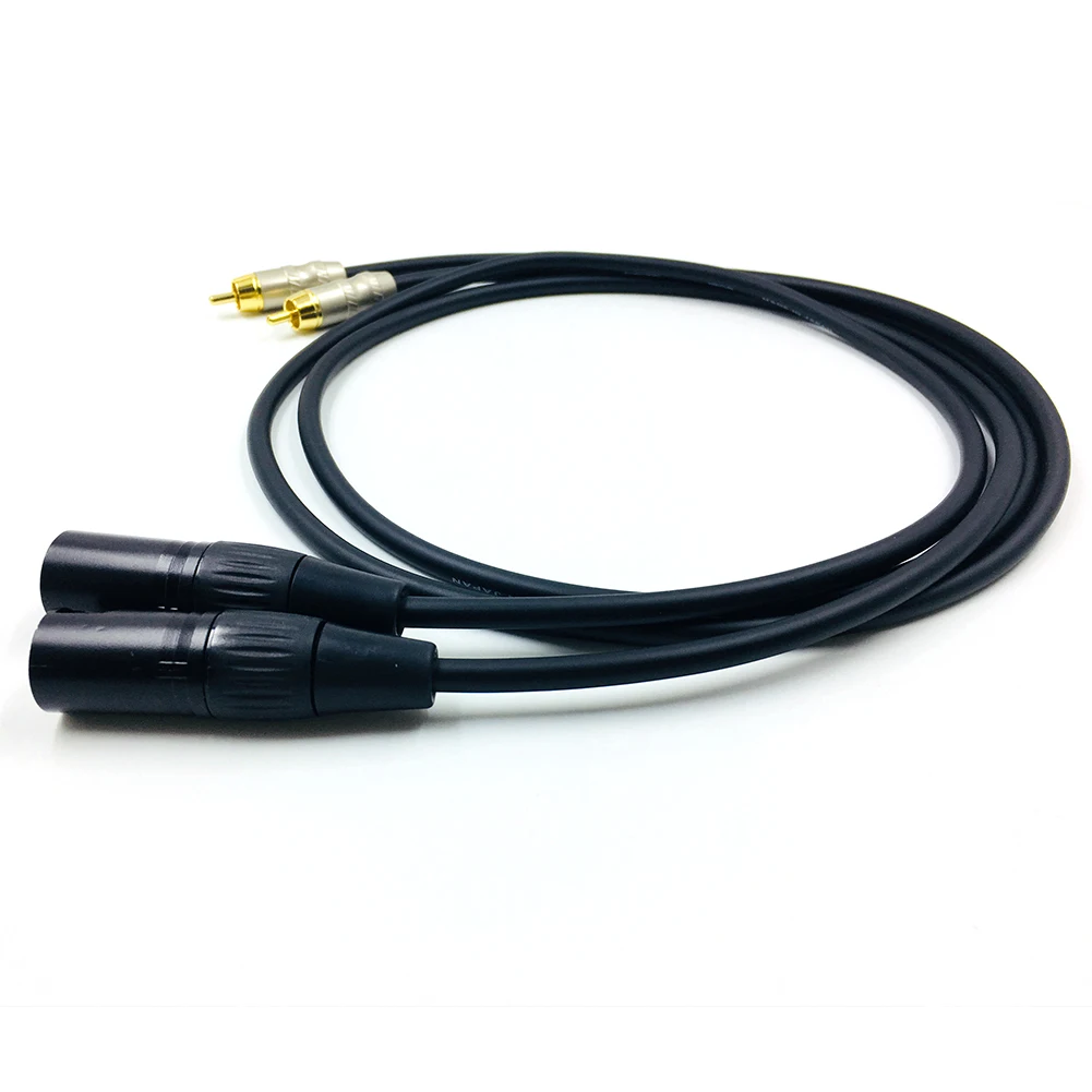 Colleimage HIifi L 4E6S TRRS 2RCA штекер на двойной XLR аудио кабель экранированный для AMP CD DVD