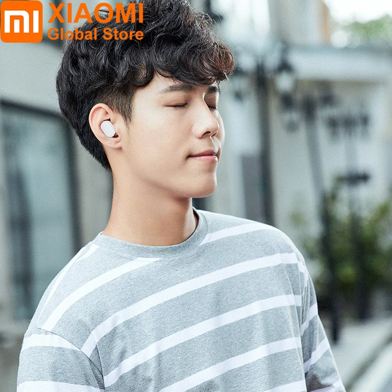 Xiaomi Airdots TWS наушники Bluetooth 5 0 беспроводные в ухо Mi Молодежная версия сенсорное
