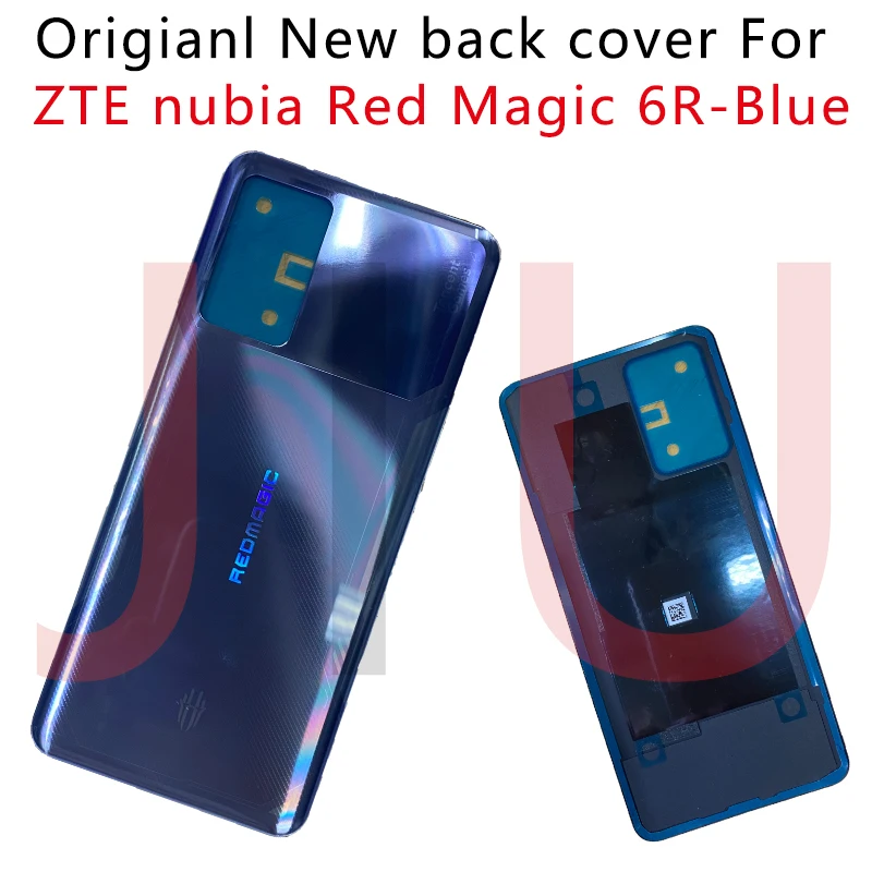 6.67" For ZTE nubia Red Magic 6R Battery Cover Rear Door Housing Original Magic6R NX666J Back Case+Adhesive | Мобильные телефоны