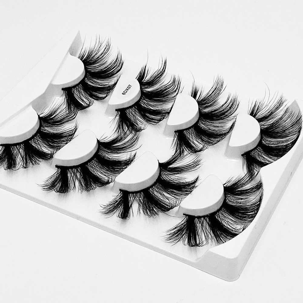 4 пары ресницы серо-коричневого цвета с фокусным расстоянием 25 мм тестировалось