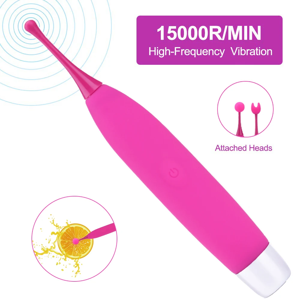 G-spot Clitoris Vibrator USB Charge Powerful Clitoral Vaginal Nipple Stimulator for Quick Orgasm Sex Toys for Women Masturbation