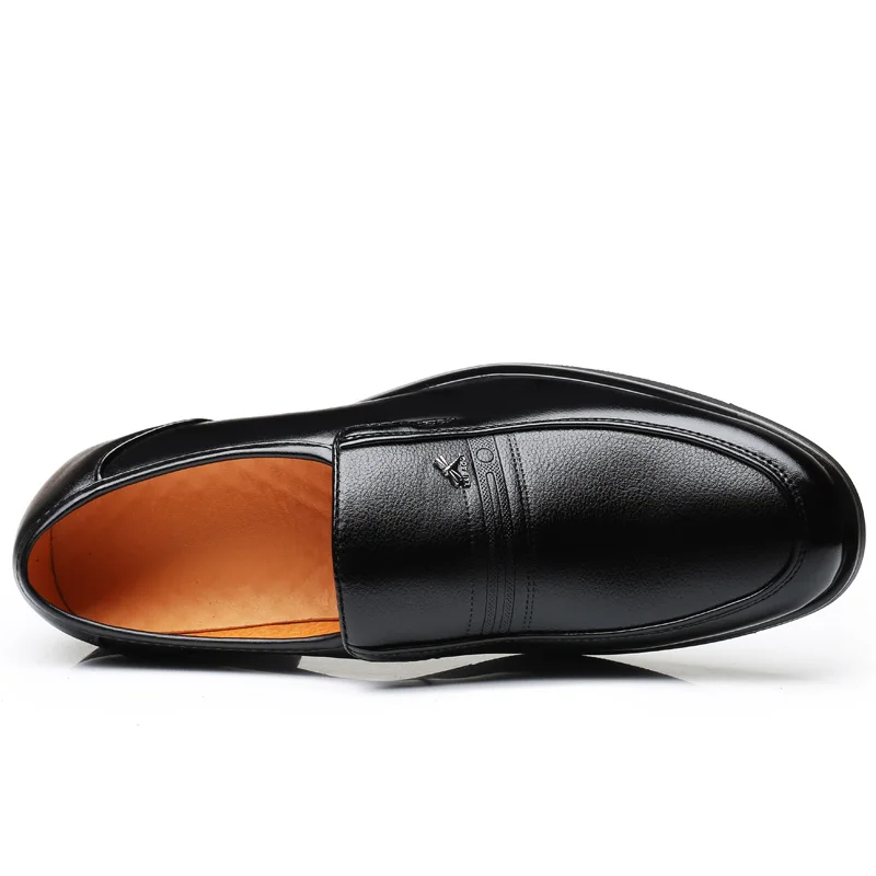 Мужская деловая обувь в Корейском стиле кожаная деловом мужская большого