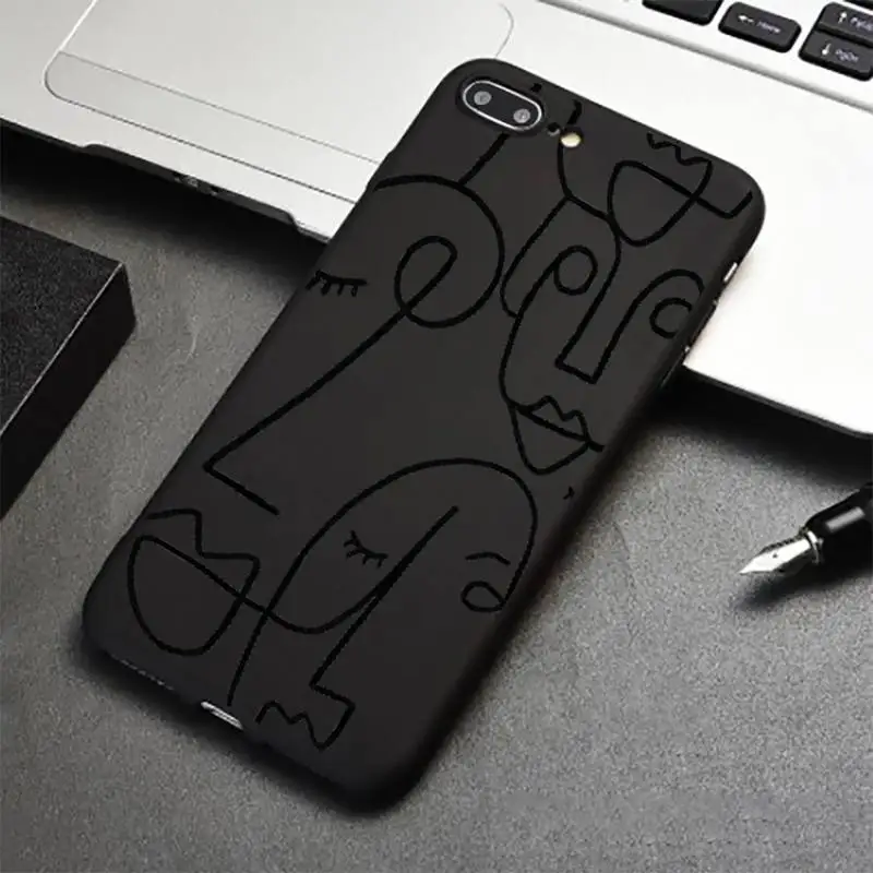 

Abstract art painting Phone Case for iPhone 12 11 mini pro XS MAX 8 7 6 6S Plus X 5S SE 2020 XR