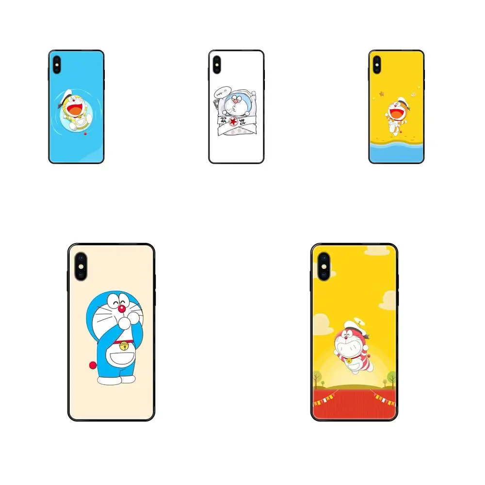 Милые мягкие чехлы с рисунком дораэмона для Xiaomi Mi Note A1 A2 A3 5 5s 6 8 9 10 SE Lite Pro