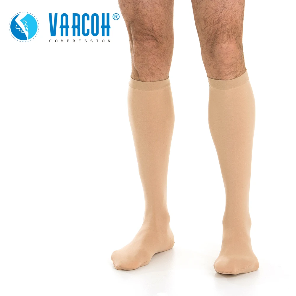 Men Compression Stockings 20-30 mmHg Medical Grade Socks Running Treatment Swelling Varicose Spider Veins Edema Travel Flight