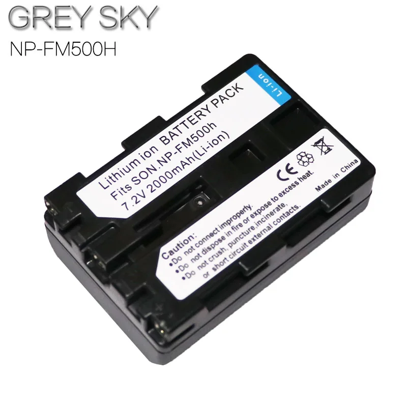 Аккумулятор высокого качества для камеры sony NP-FM500H NP FM500H Sony A57 A58 A65 A77 A99 A550 A560 A580