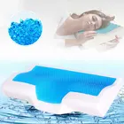 Подушка из пены с эффектом памяти, прохладная Ортопедическая подушка для сна против храпа, 50x30x10 см, для взрослых, улучшение сна, домашний декор, 1 шт.