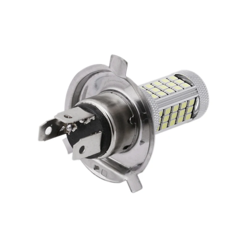 

P82B DC 12V H4 2835 63 LED 6000K Car Projector Fog Driving Light Bulb White New