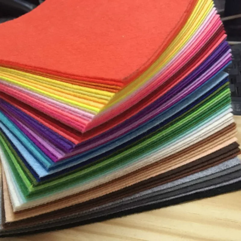 20 шт./компл. DIY для шитья куклы материал ручной работы Нетканая войлочная ткань