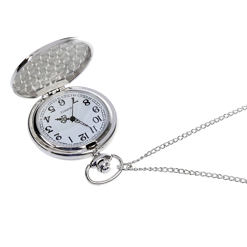 

Unique Vintage Mens Lady Analog Pocket Watch Necklace Pendant Chain Cute Gift