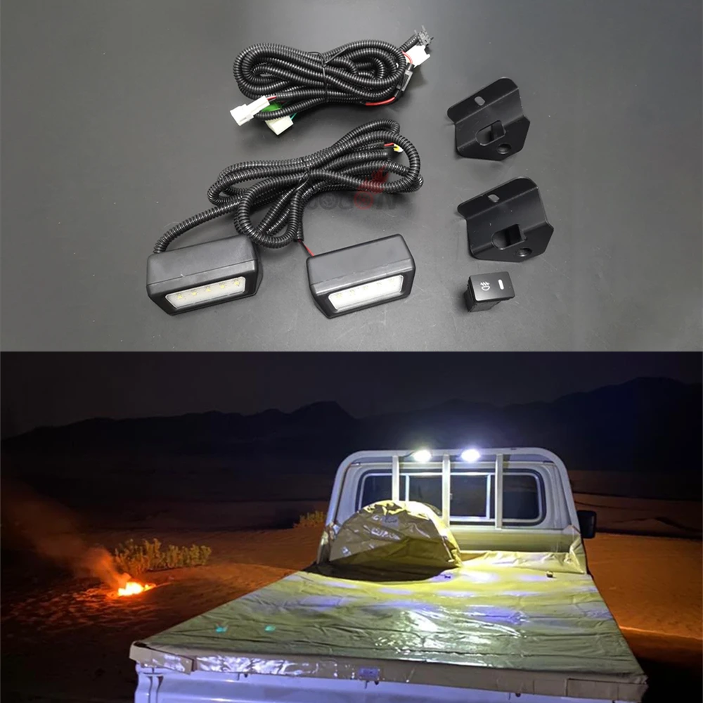 Для Toyota Land Cruiser FJ70 FJ76 FJ77 FJ78 FJ79 Pick Up LC70 LC71 LC76 LC77 LC79 светодиодная Передняя крыша