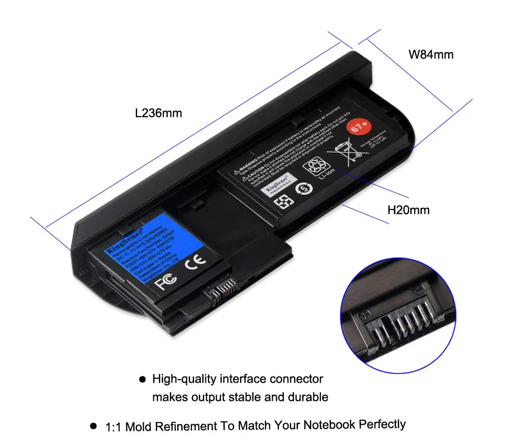 kingsener korea cell x230t tablet battery for lenovo thinkpad x230t 45n1078 45n1079 45n1075 45n1077 45n1074 67 11 1v 63wh free global shipping
