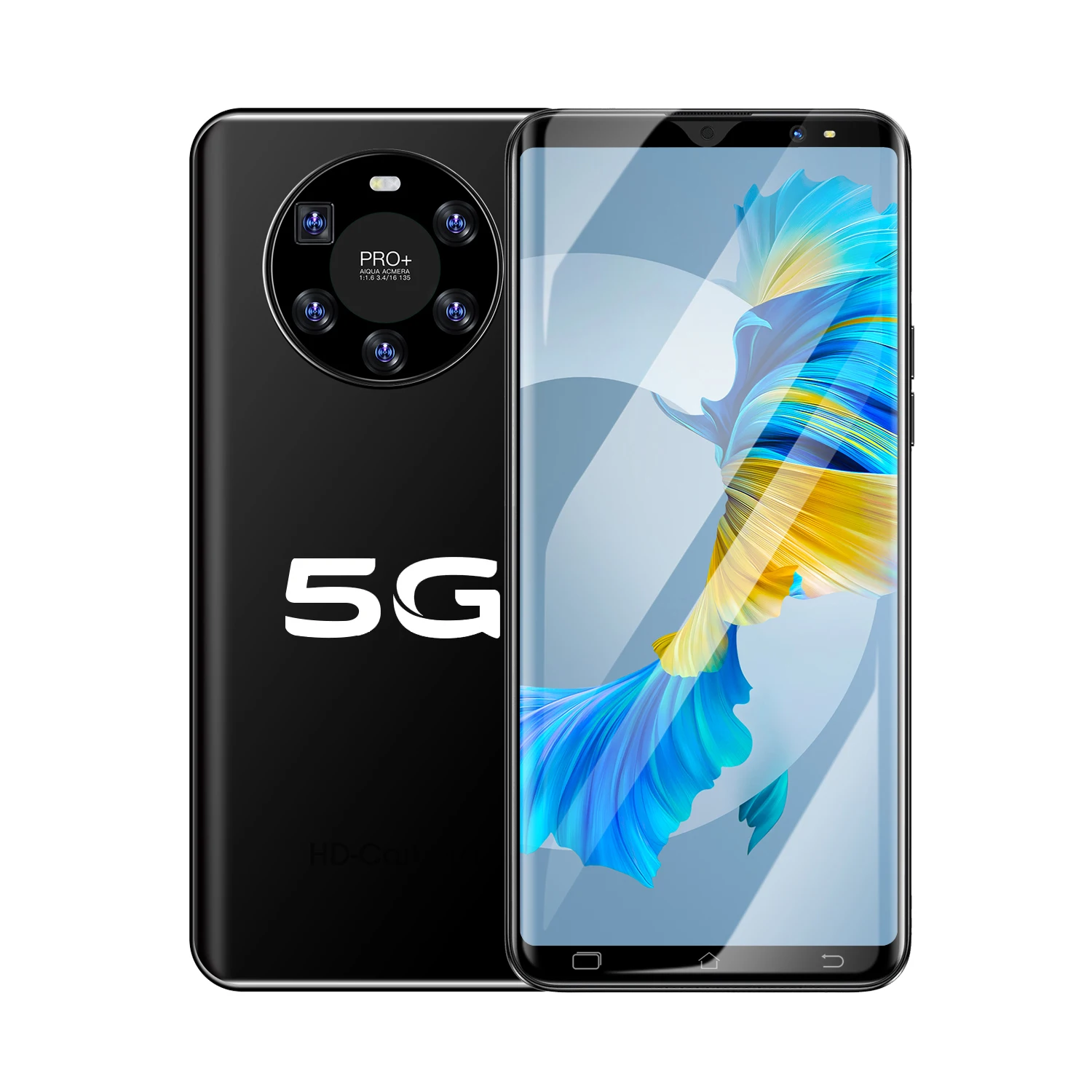 Hauwei Mate40 Plus мобильный телефон 8 ГБ + 256 android 10 0 6 1 HDinch смартфоны 16 МП HDcamer мобильные