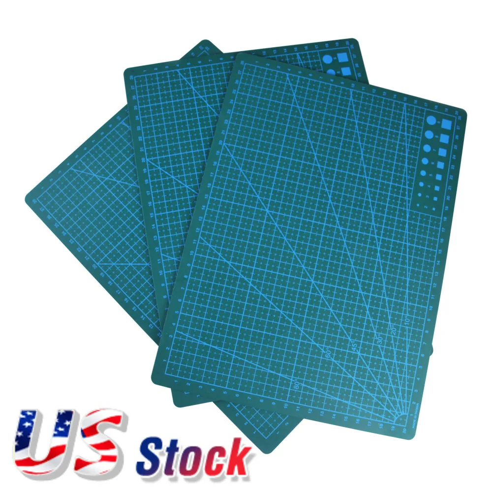 

A4 Cutting Mat Double-Sided Self-healing Protective Table Mat Knife Board