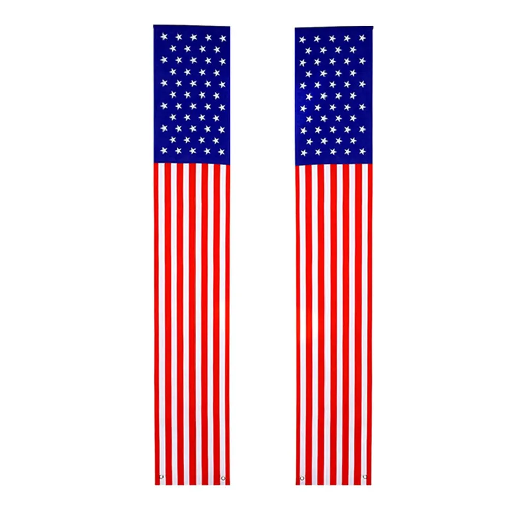 Патриотический Флаг США ветрозащитный баннер правительственный отряд дверные