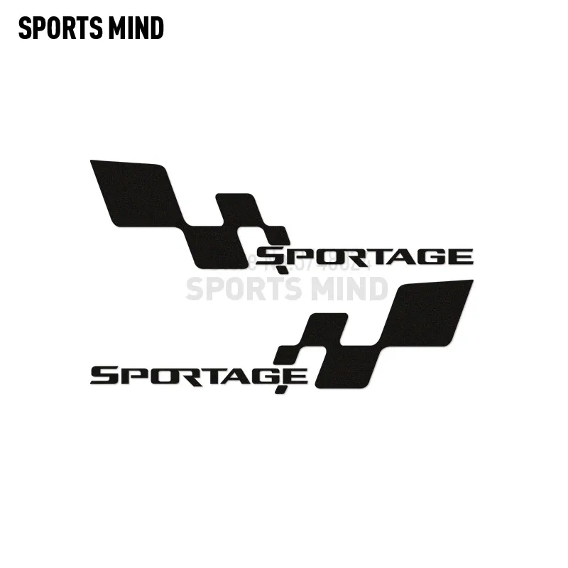 

1 пара, виниловые наклейки на зеркало заднего вида для Kia Sportage 3 2018