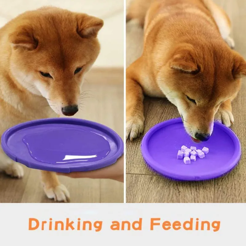 

Pet Dog Training Board Natural Rubber Toys Are Suitable for Small Dogs and Large Dogs. 5 Bright Colors to Choose from