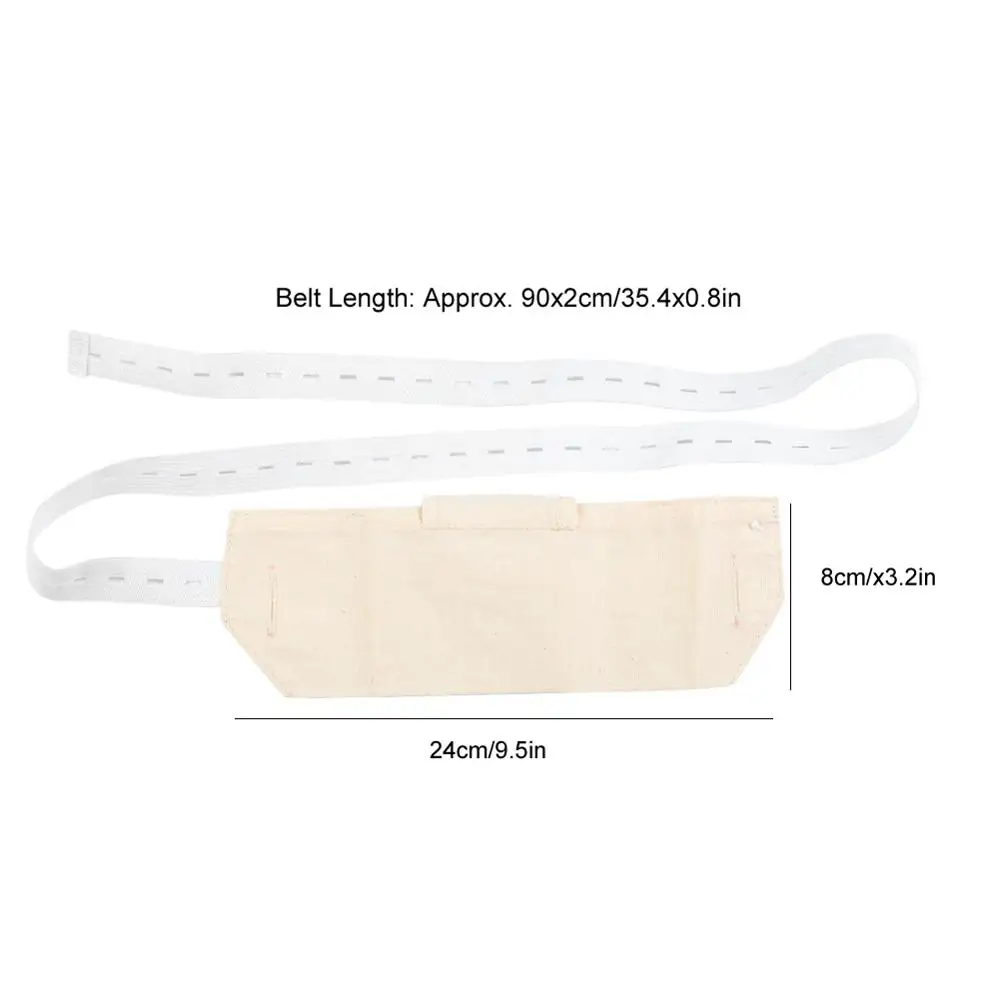 

Adjustable Elastic Abdominal Belt Peritoneal Dialysis Supplies Conduit Protect Belt Tube Storage Pipeline Fixed Belt Health Care
