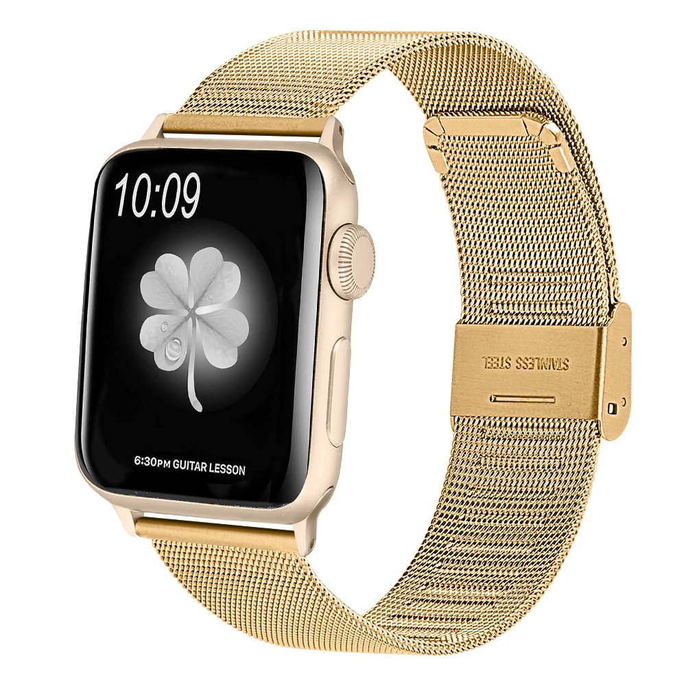 Для ремешок для часов Миланская петля наручных Apple Watch серии 1/2/3/4/5 42 мм 38 версия