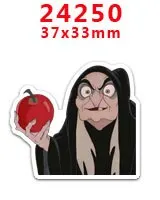 24250 30 шт плоское украшение из смолы принцесса Смола pr26148 - Цвет: 24250