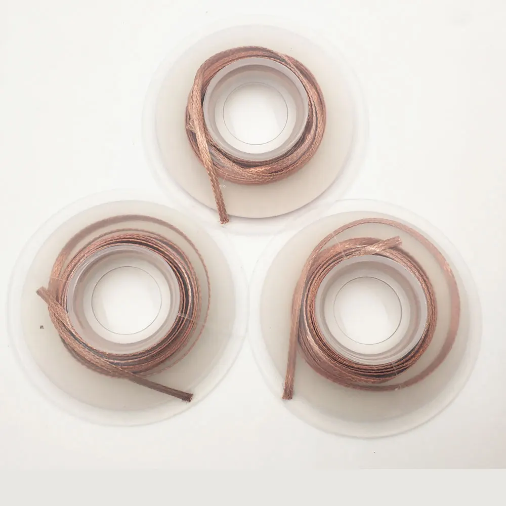 Оплетка для удаления припоя медный фитиль длина 1 5 м ширина 2 0 мм аксессуар |