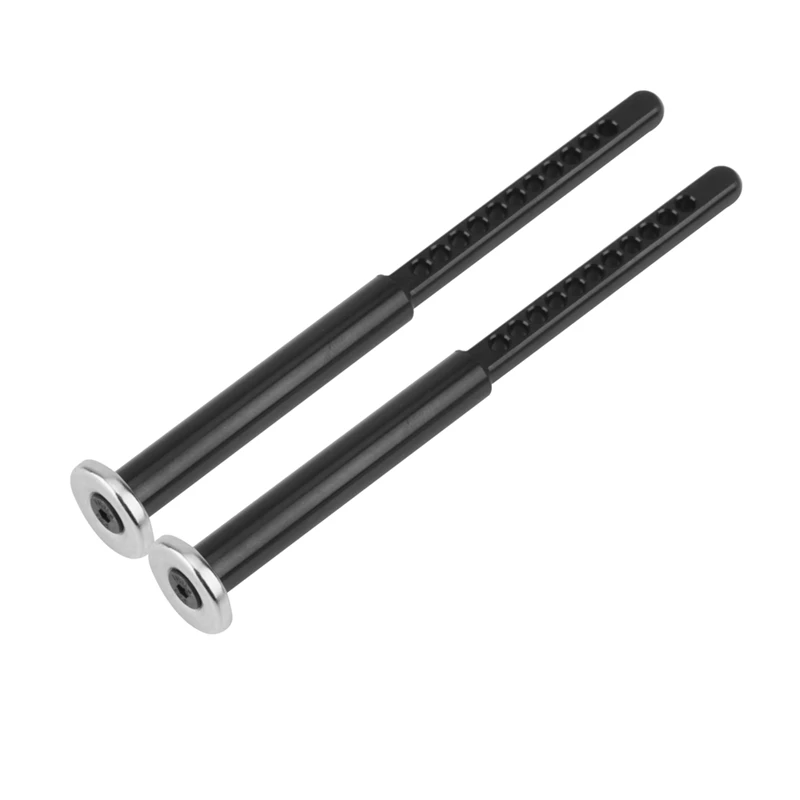 Montajes de poste de cuerpo extendido delantero y trasero de Metal, columna de carcasa con im&aacute;n para 1/10 coche trepador de control remoto Axial SCX10 II 90046-3