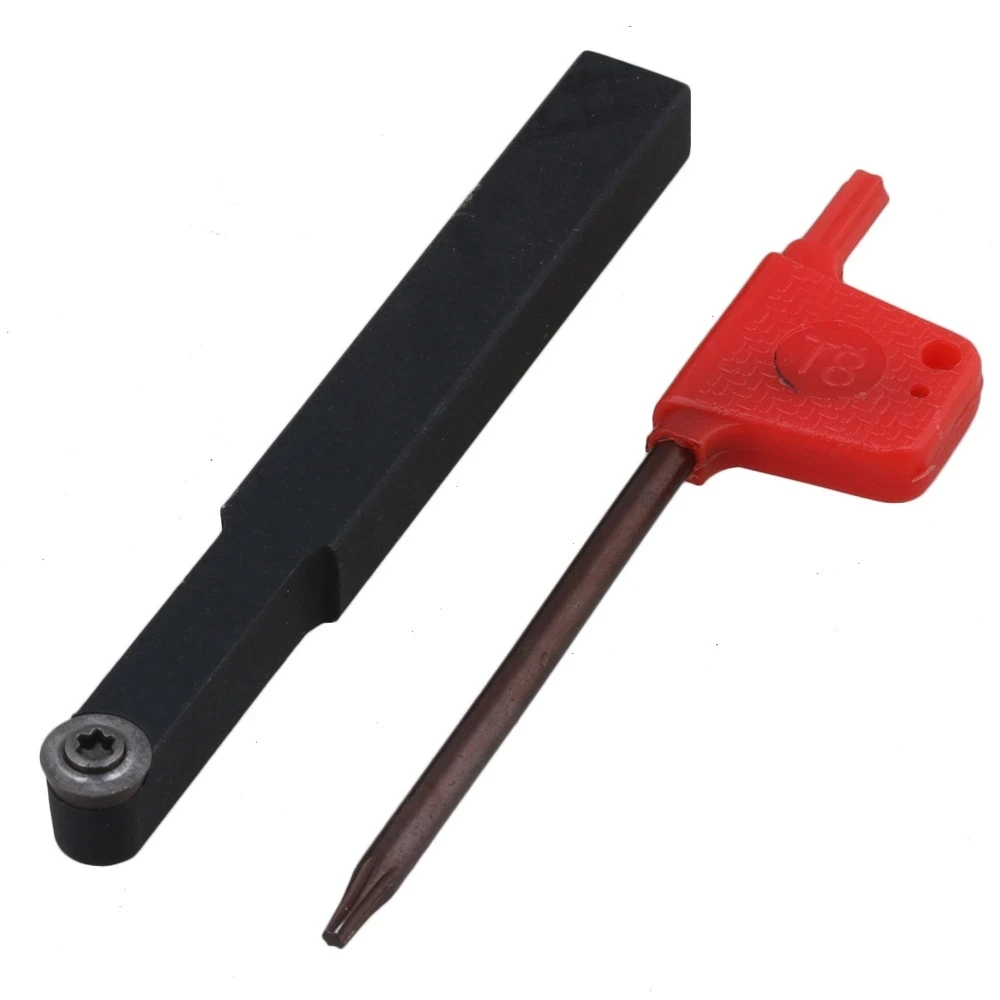 

0.8x0.8x1cm Shank 45# Round Head Steel Lathe Tool Holder Boring Bar