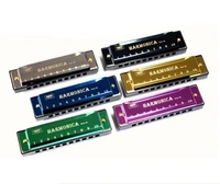 master john blues 10 hole harmonica c key metal harmonica mouthorgan for kids children beginners