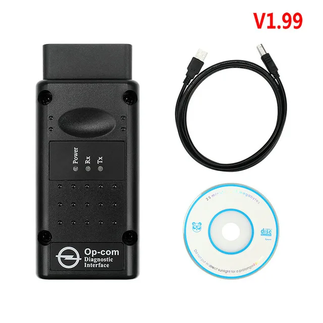 Obd2 OPCOM V5 OP COM с PIC18F458 OBD2 CAN BUS OP-COM V5 V1.99 лучший сканер OPCOM диагностический инструмент лучше, чем v1.95 - Цвет: V1.99