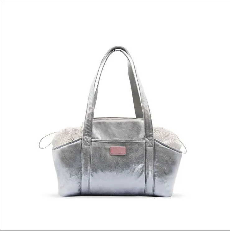 Холщовая переносная сумка для собак уличная воздухопроницаемая с морским узором